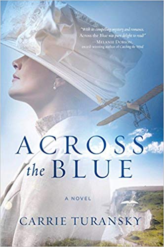 book cover for Across the Blue by Carrie Turansky