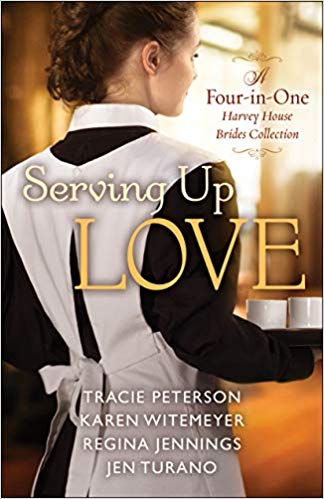Serving Up Love by Karen Witemeyer is about 4 Harvey Girls and their love interests. Bethany House Publishers New Releases in Fall 2019